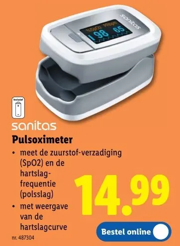 Promotie: Pulsoximeter