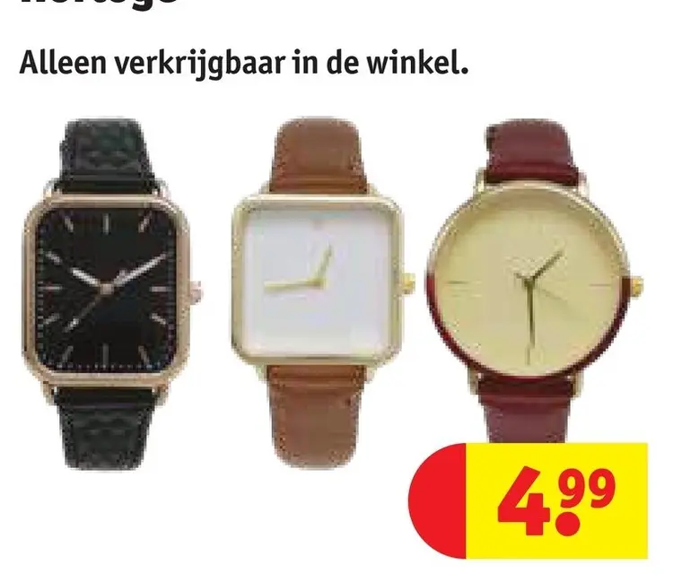 Promotie: Horloge