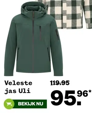 Aanbieding: Veleste jas Uli