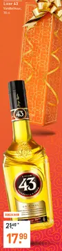 Aanbieding: Licor 43 70CL
