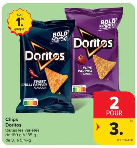 Offre: Chips Doritos