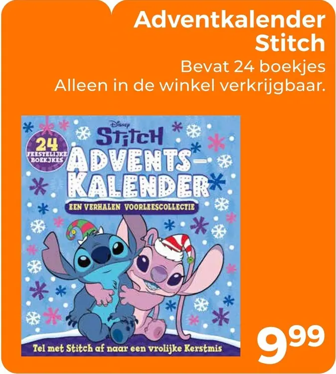 Aanbieding: Adventskalender Stitch