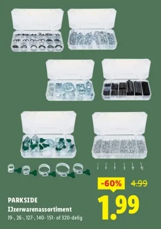 Aanbieding: IJzerwarenassortiment