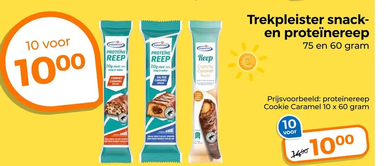 Aanbieding: snack- en proteïnereep