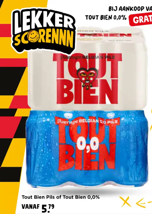 Promotie: Tout Bien Pils of Tout Bien 0,0%