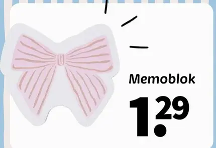 Promotie: Memoblok