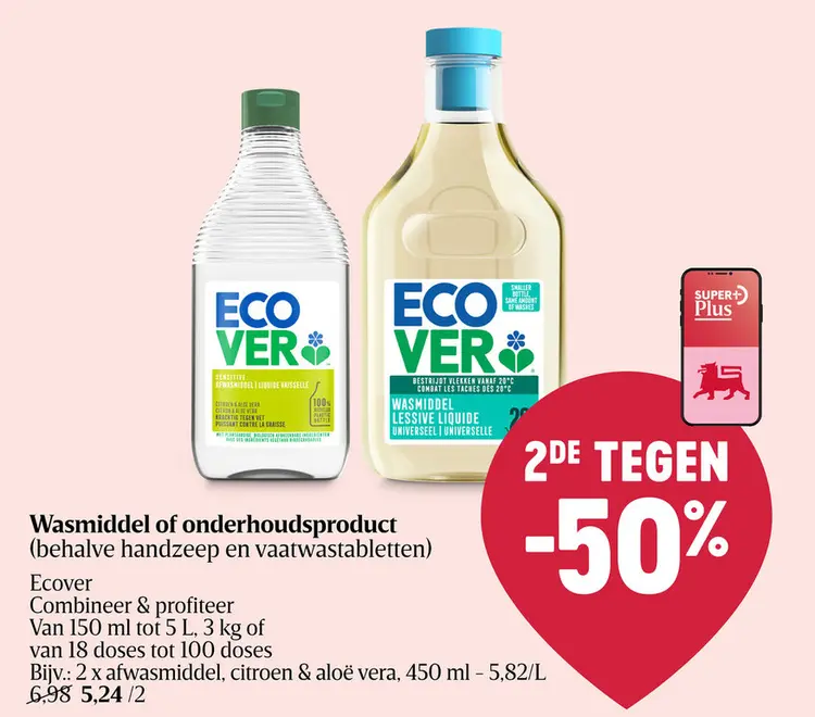 Promotie: Wasmiddel of onderhoudsproduct