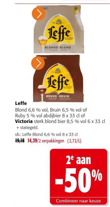 Promotie: Leffe