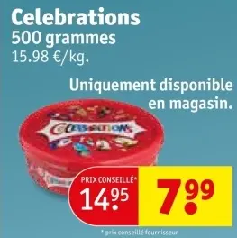 Offre: Celebrationsj