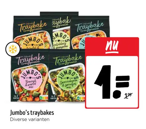 Aanbieding: Jumbo's traybakes