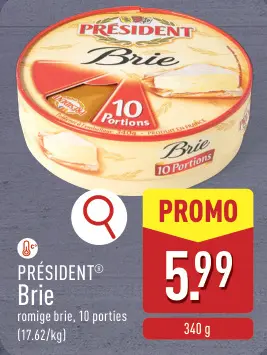 Aanbieding: PRÉSIDENT Brie