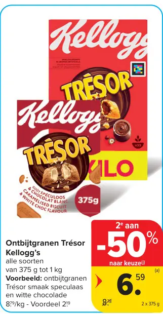 Promotie: Ontbijtgranen Trésor