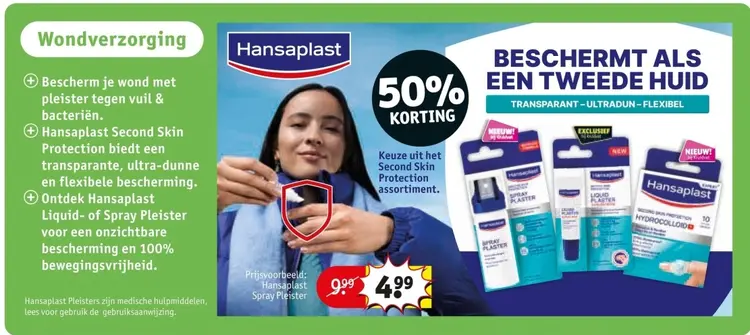Aanbieding: Hansaplast Spray Pleister