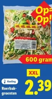 Aanbieding: Roerbakgroenten