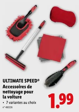 Offre: Accessoires de nettoyage pour la voiture