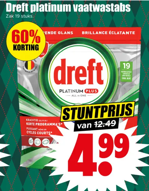 Aanbieding: platinum vaatwastabs