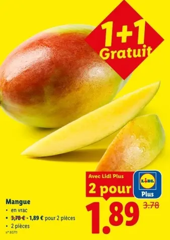 Offre: Mangue