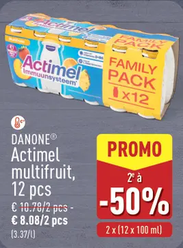 Offre: Actimel multifruit