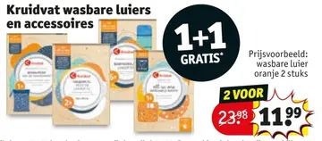 Aanbieding: Kruidvat wasbare luiers en accessoires