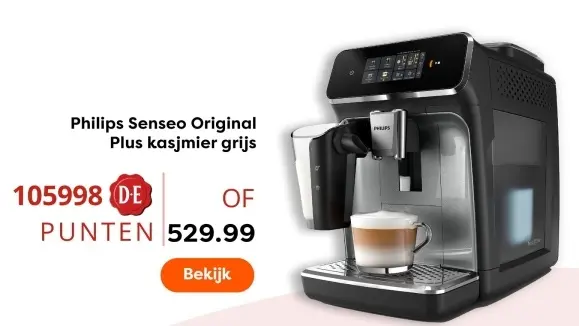 Aanbieding: Senseo Original Plus kasjmier grijs