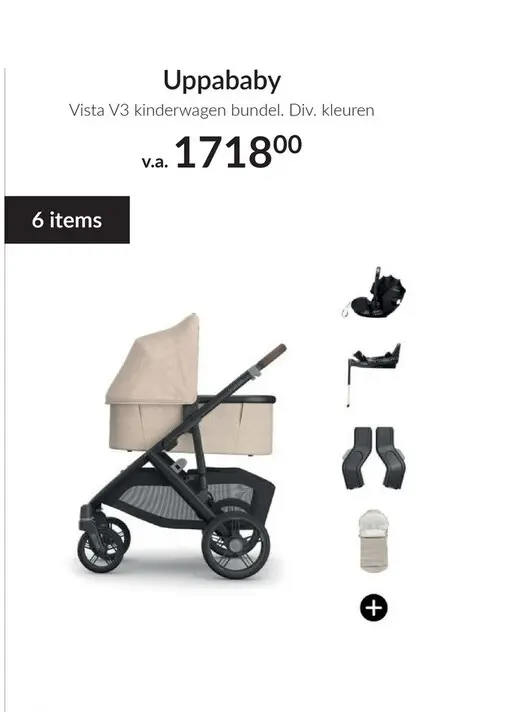 Aanbieding: Vista V3 kinderwagen bundel