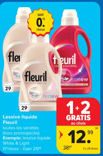 Offre: Lessive liquide