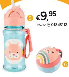Aanbieding: Skip*Hop ZOO Tritan Renew drinkbeker kat