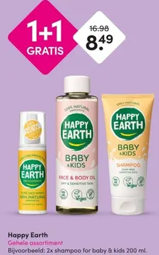 Aanbieding: Happy Earth Gehele assortiment