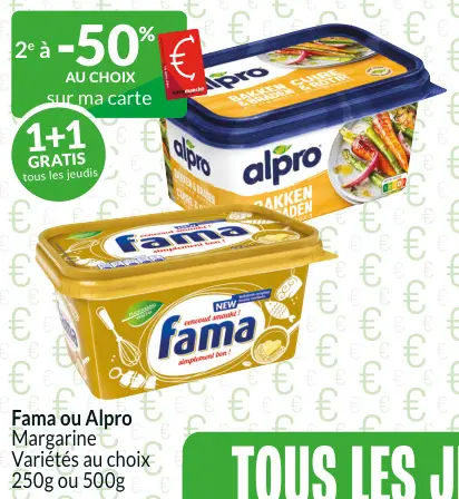 Offre: Fama ou Alpro