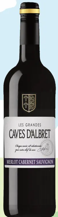 Aanbieding: Les Grandes Caves d'albret Marlot Cabernet Sauvignon