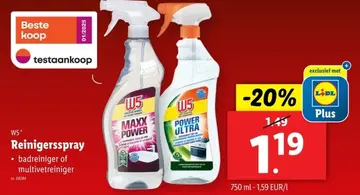 Aanbieding: W5 Reinigersspray