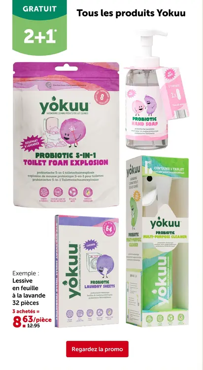 Offre: Tous les produits Yokuu