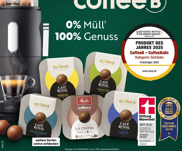 Aanbieding: CoffeeB - CoffeeBalls
