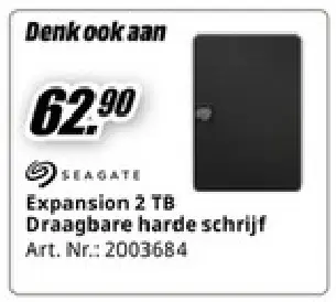 Aanbieding: Expansion 2 TB  Draagbare harde schrijf