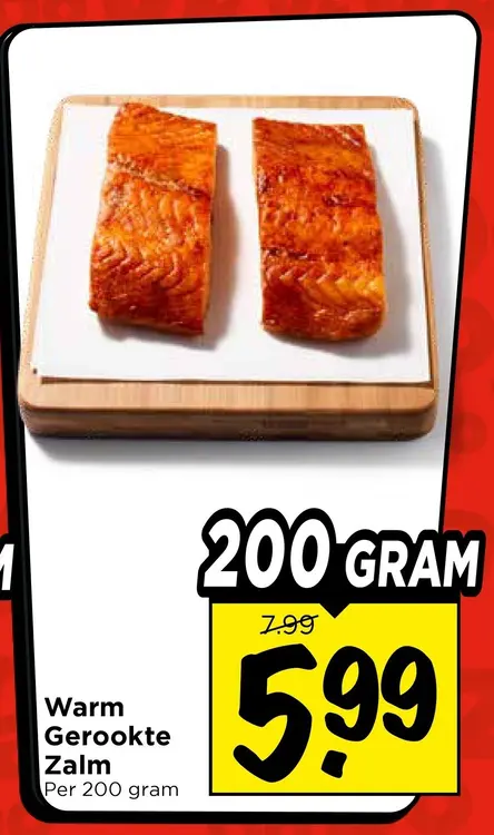 Aanbieding: Warm Gerookte Zalm