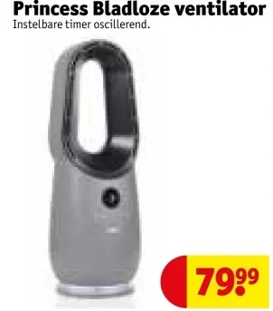 Aanbieding: Bladloze ventilator