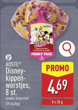 Promotie: Disney-kippen-worstjes