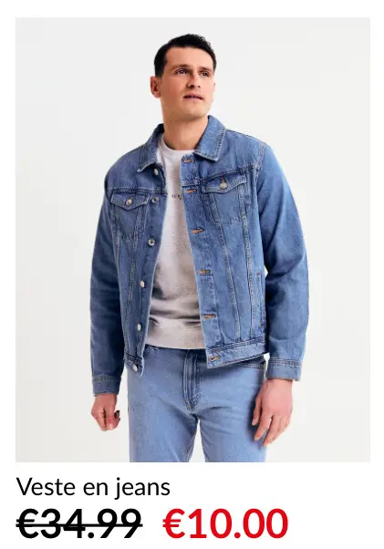 Offre: Veste en jeans
