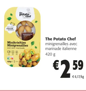 Offre: The Potato Chef minigrenailles avec marinade 