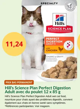 Offre: Hill's Science Plan Perfect Digestion Adult a