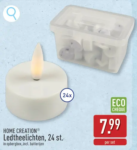 Promotie: Ledtheelichten