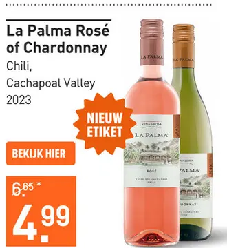 Aanbieding: La Palma Rosé of Chardonnay