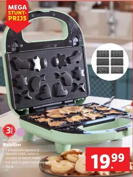 Aanbieding: Wafelijzer