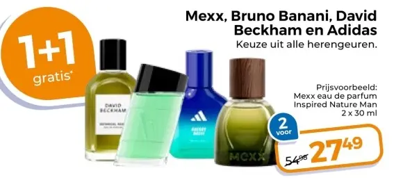 Aanbieding: Mexx eau de parfum Inspired Nature Man