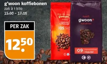 Aanbieding: g'woon koffiebonen