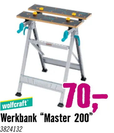 Aanbieding: Werkbank Master 200
