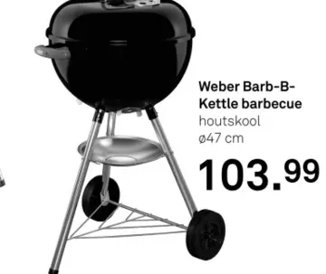 Aanbieding: Weber Barb-B-Kettle barbecue