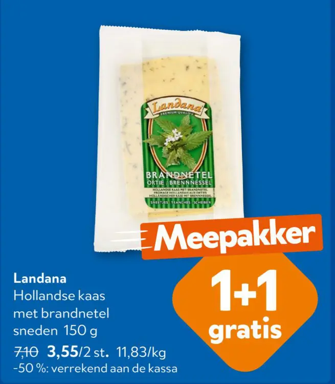 Promotie: Hollandse kaas met brandnetel