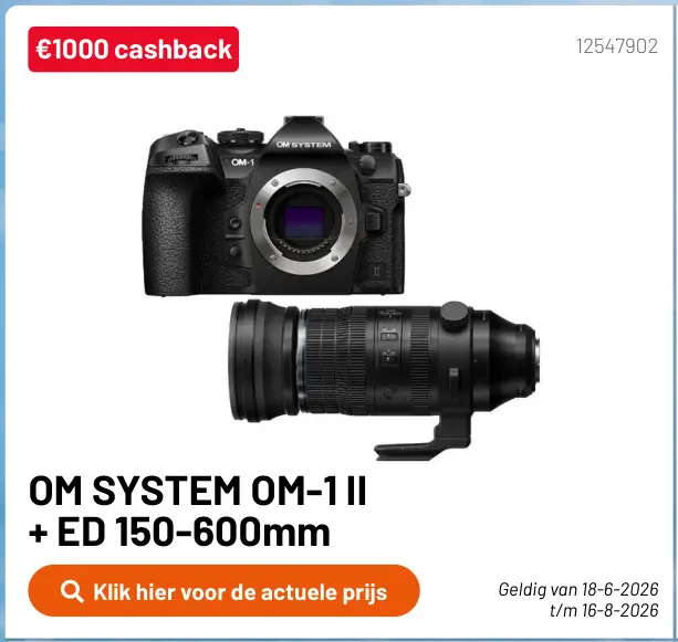 Promotie: OM SYSTEM OM-1 II + ED 150-600mm