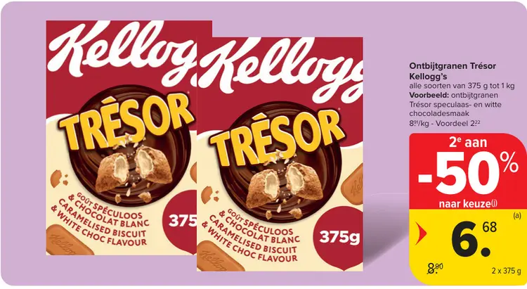 Promotie: Ontbijtgranen Trésor